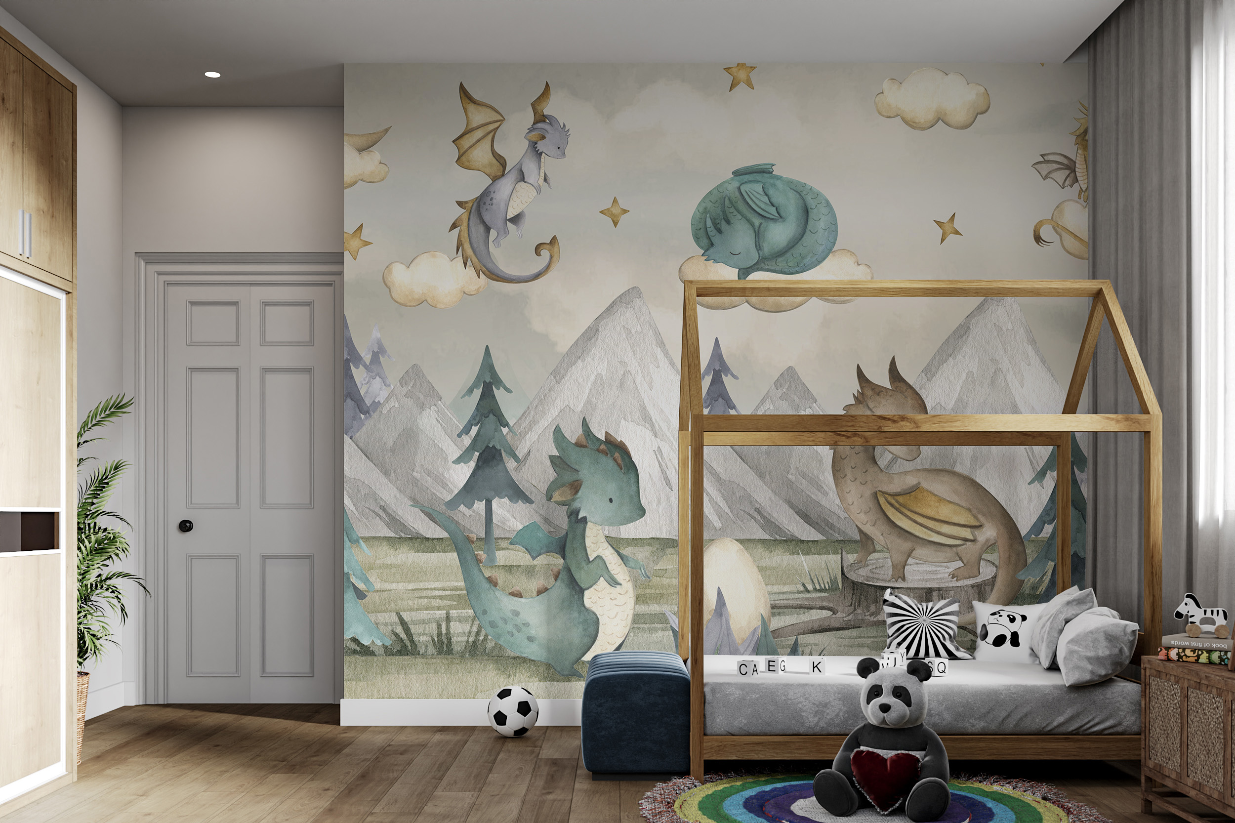 Wallpaper for Kids Rooms That Mix Fun with Function