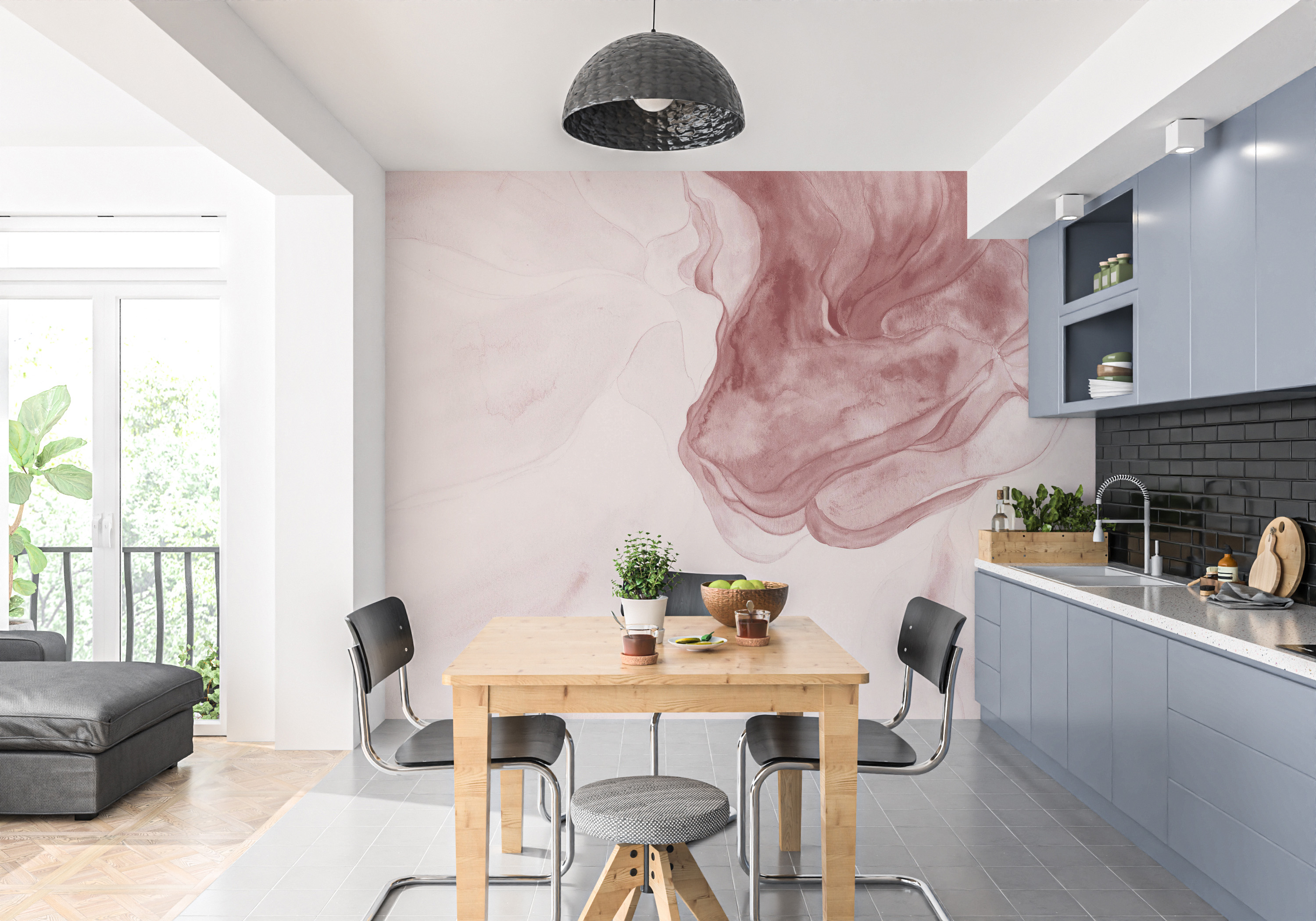 Kitchen Walls Just Got an Upgrade