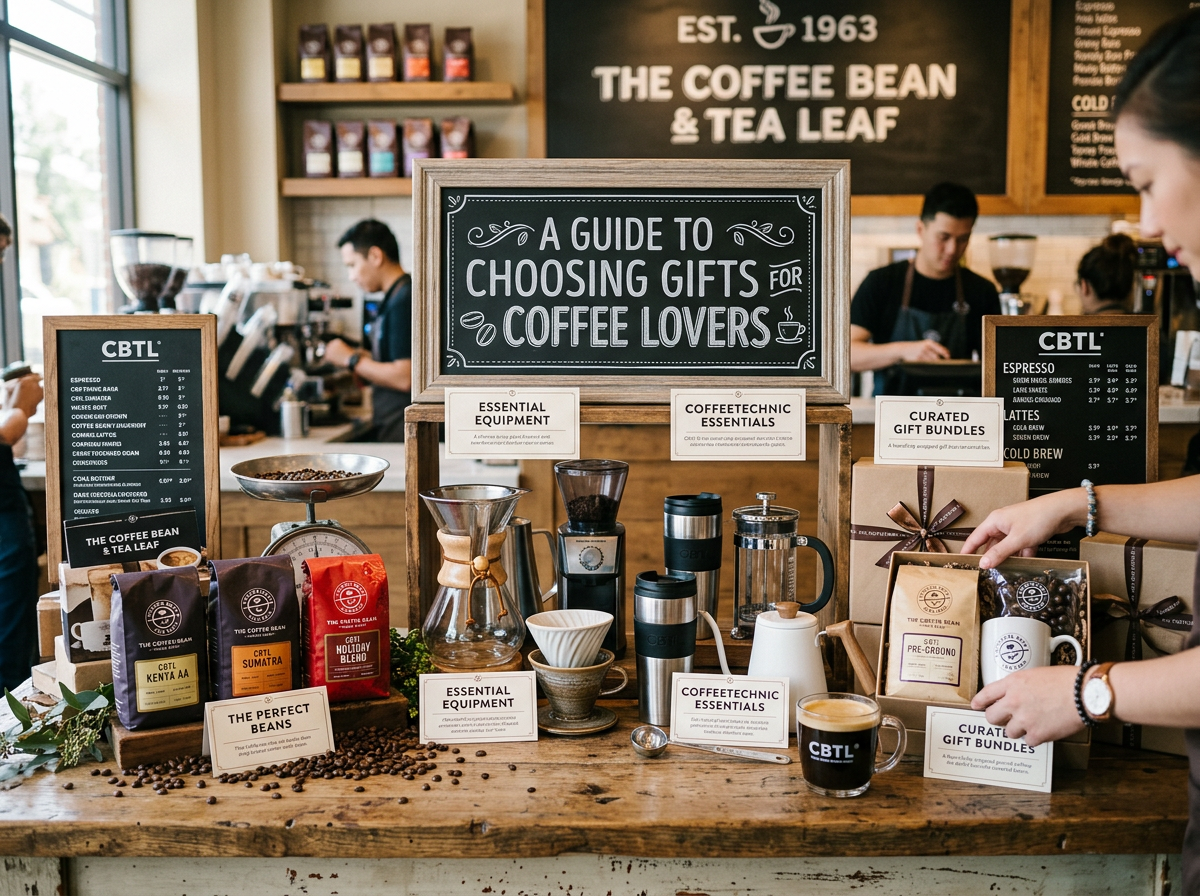 the coffee bean tea leaf: A guide to choosing gifts for coffee lovers