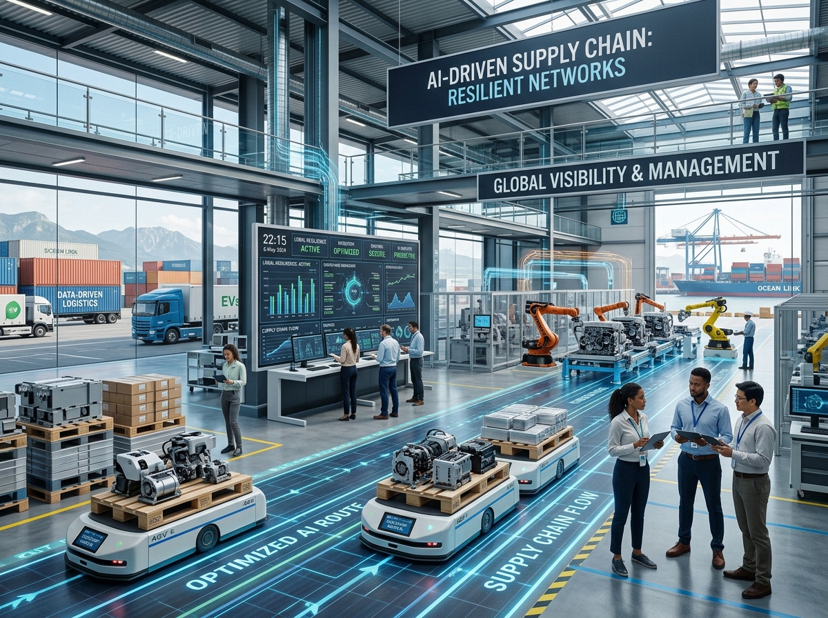 AI supply chain: Building resilient networks for modern manufacturing