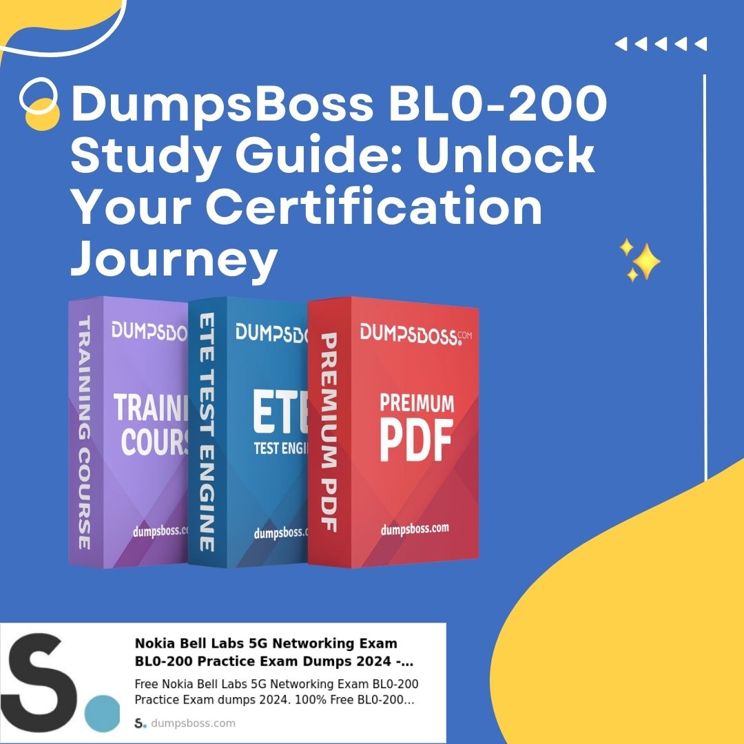 DumpsBoss Complete BL0-200 Study Guide for Effective Preparation