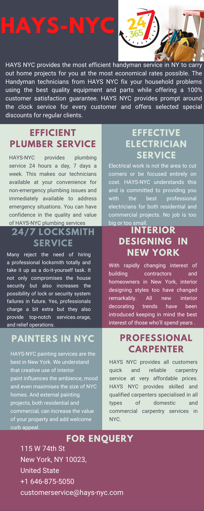 Handyman  Service in NYC