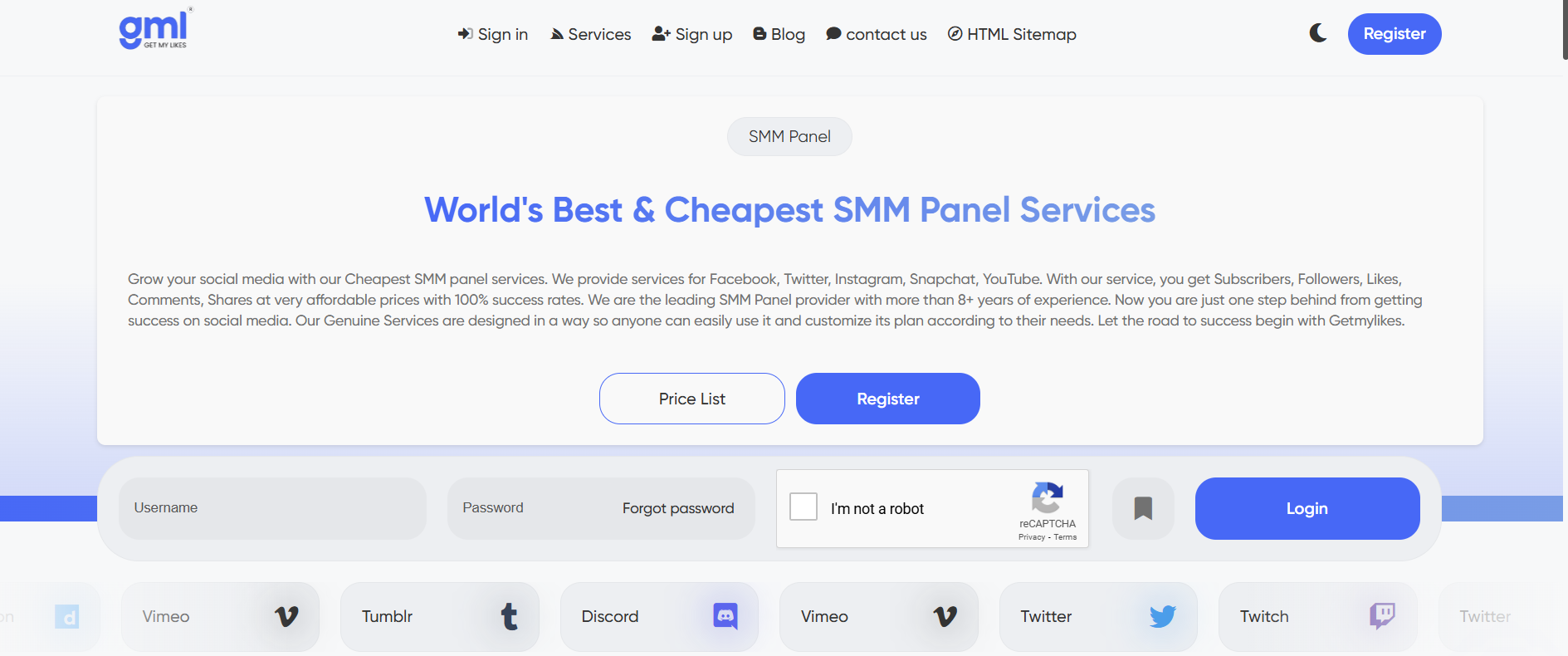  Types of Indian SMM Services