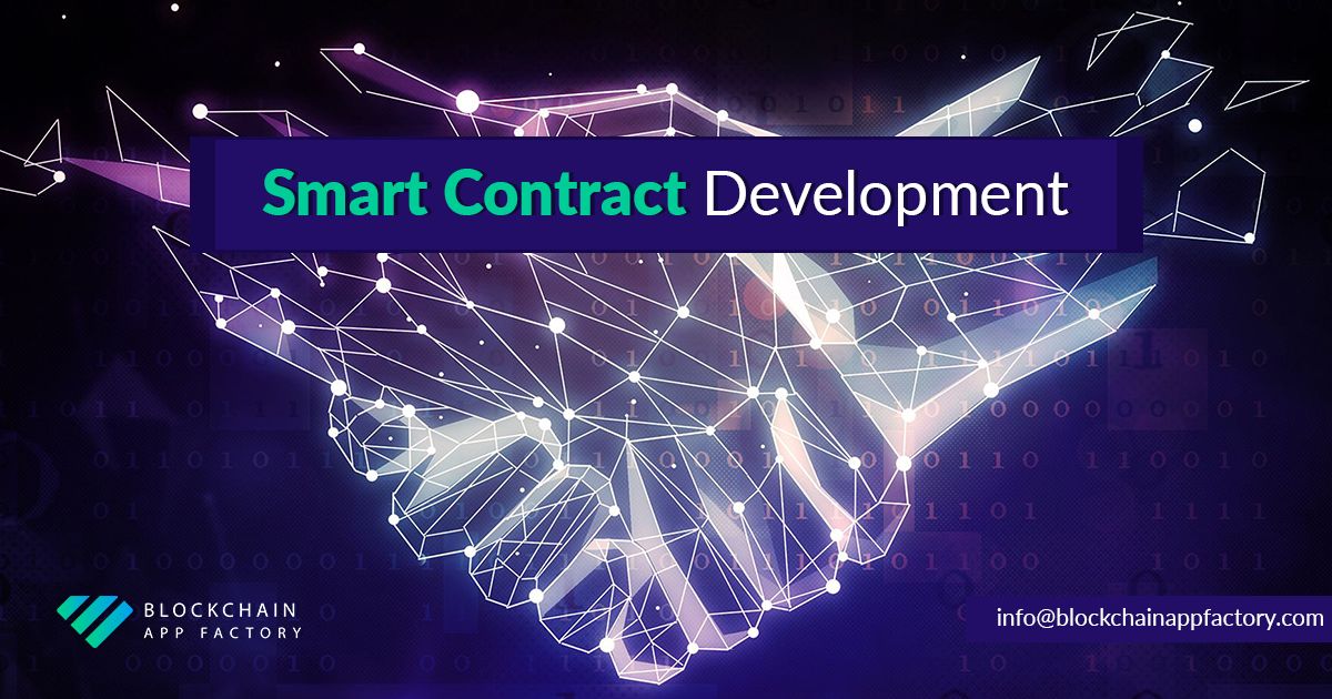 Develop your smart contracts application today and relish a seamless business!