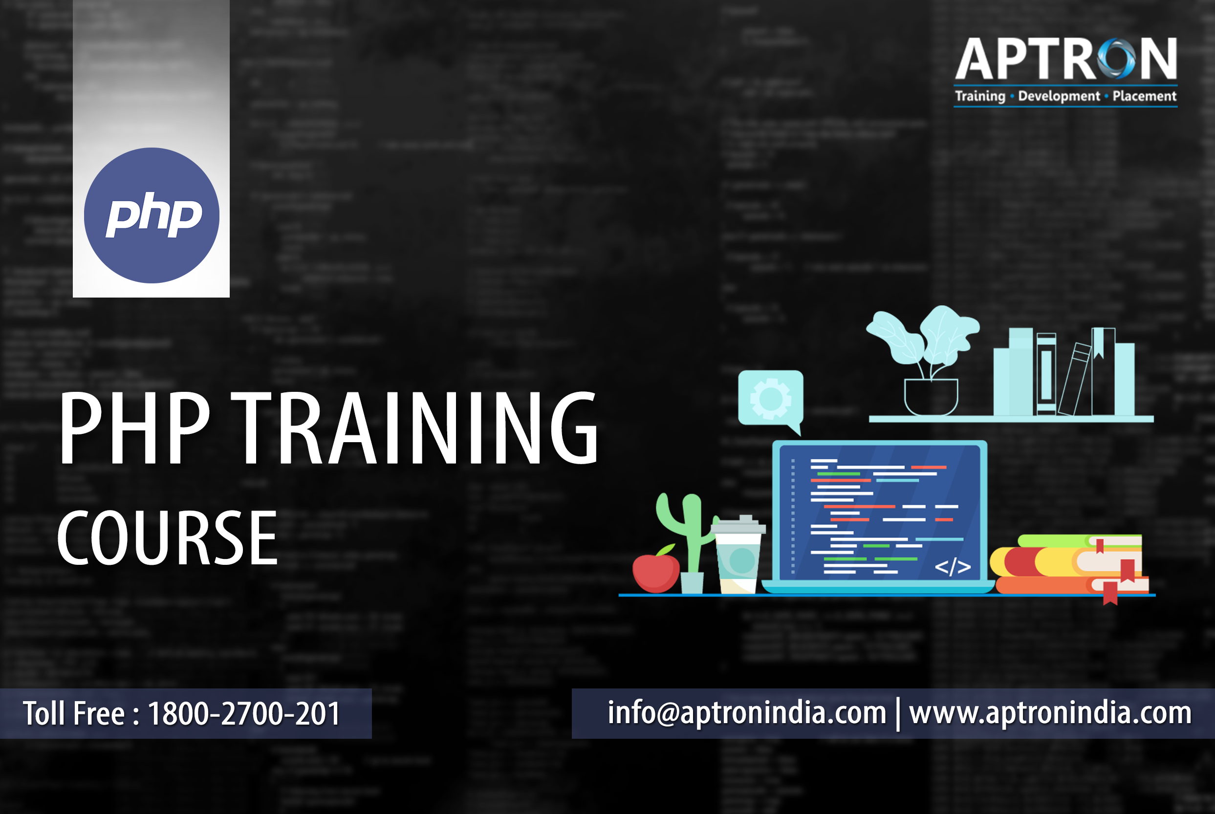 Learn PHP Course in Delhi - APTRON Solutions