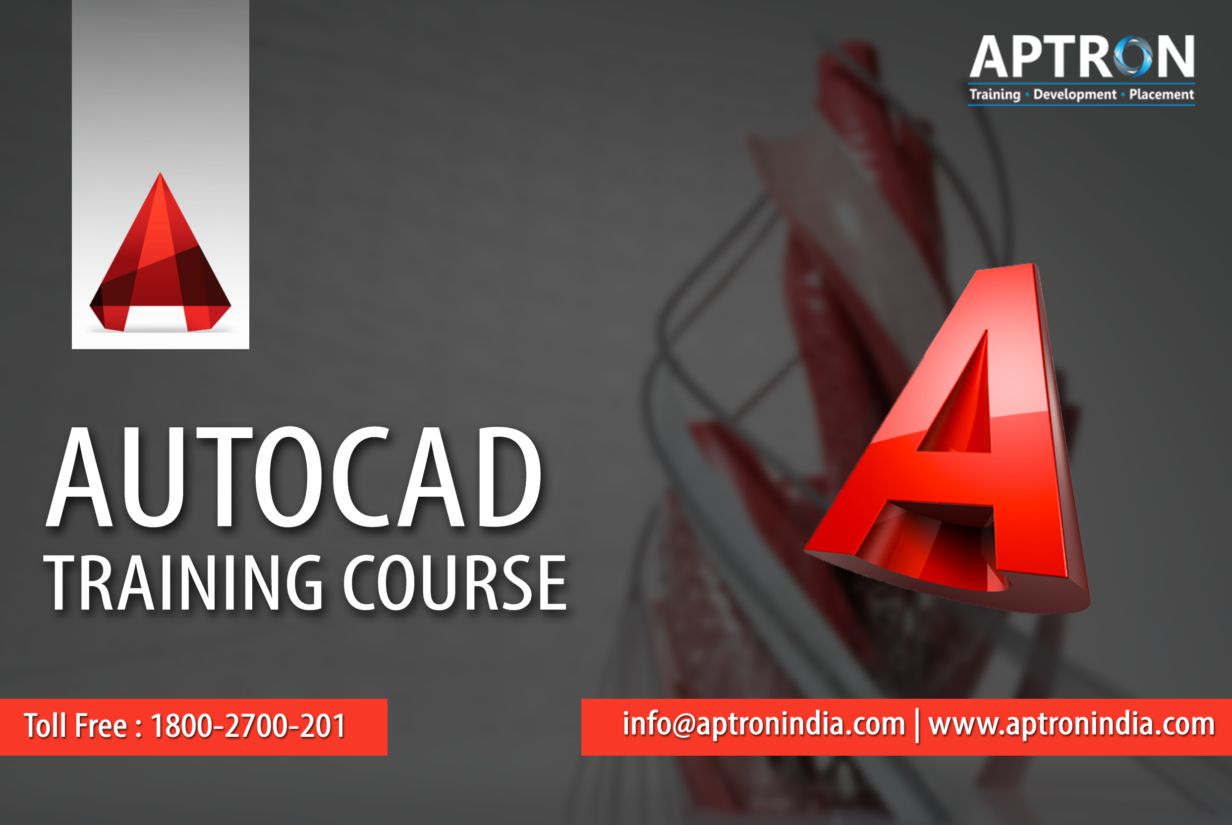 Learn AutoCAD Course in Delhi - APTRON Solutions