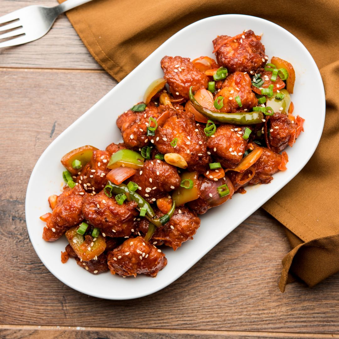 The Perfect Balance of Heat and Sweet in Chilli Chicken at the Best Indian Restaurant Near Me