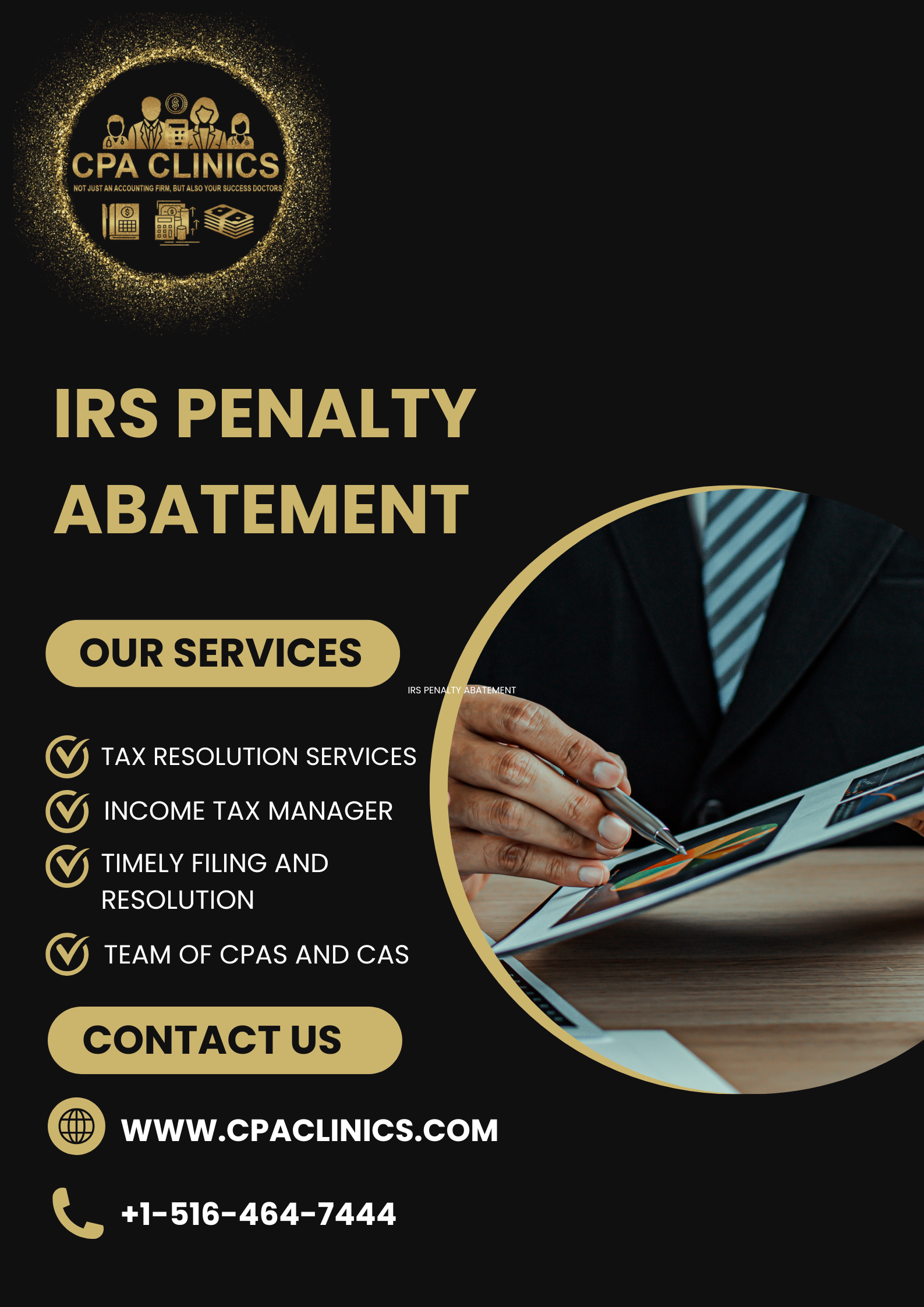 Can you request IRS penalty abatement online?