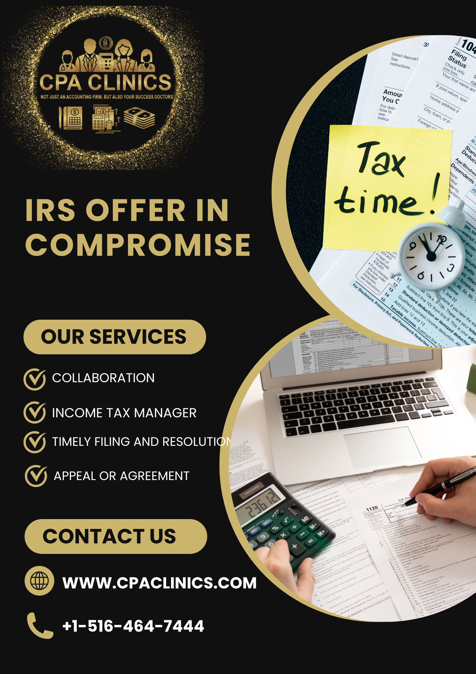 What happens if I miss a payment after my Offer in Compromise is accepted?
