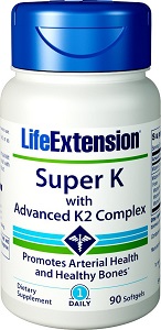 Life Extension Super K with Advanced K2 Complex 90 Softgels - Machoah®