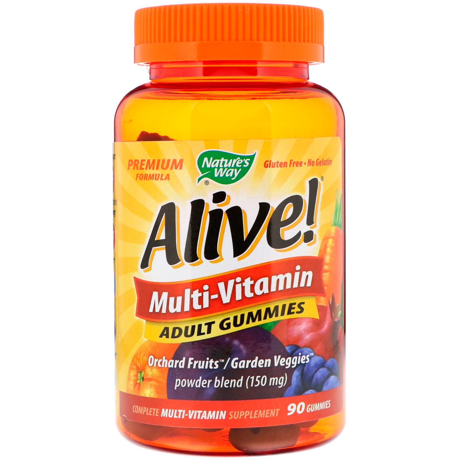 Alive!® Adult Multi Gummies - 90 Gummies - Machoah®