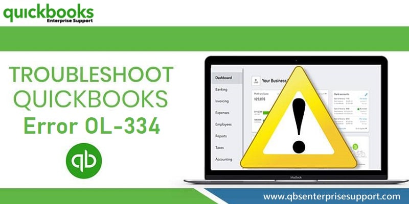 How to Fix QuickBooks Banking Error OL 334?