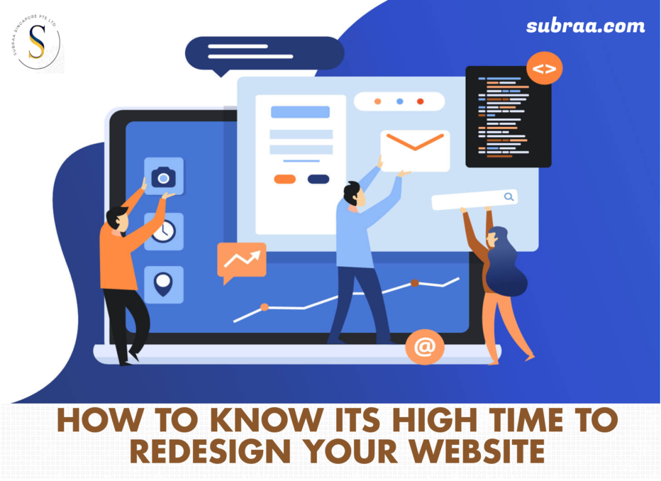 HOW TO KNOW ITS HIGH TIME TO REDESIGN YOUR WEBSITE