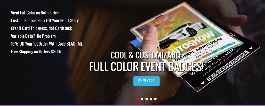 Vertical Badge Ribbons