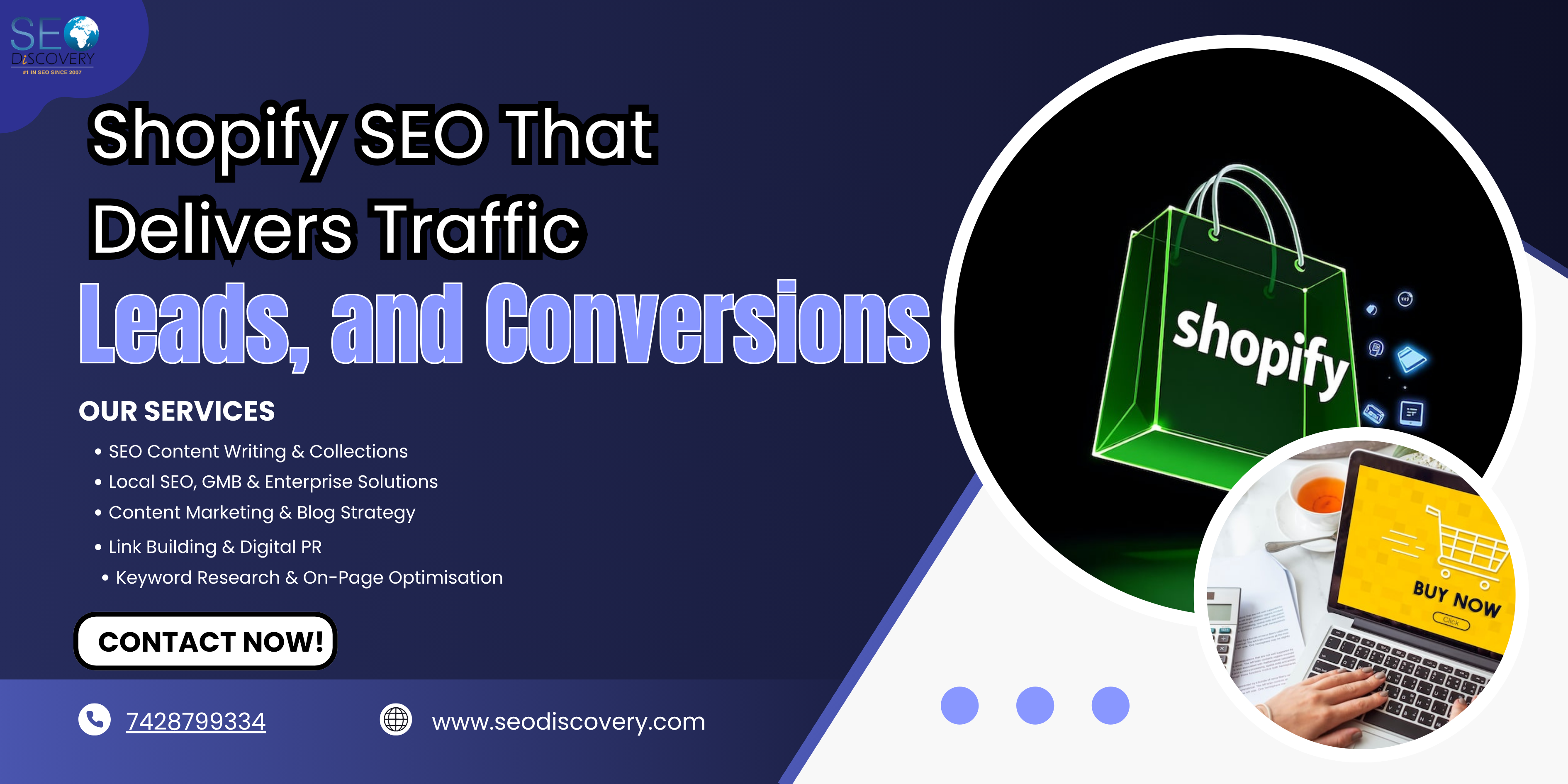 Shopify SEO That Delivers Traffic, Leads, and Conversions