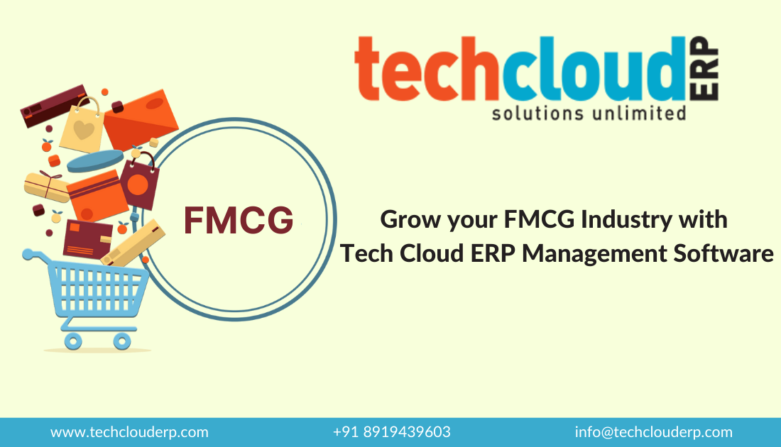 Grow your FMCG Industry with Tech Cloud ERP Management Software