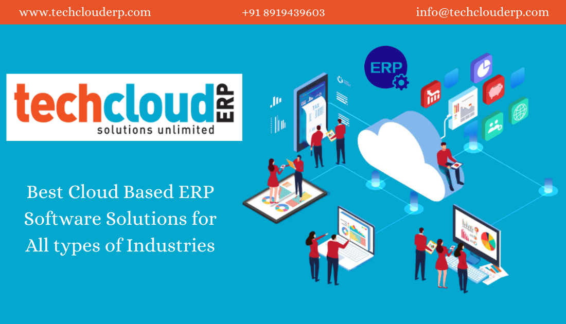 Best Cloud Based ERP Software Solutions for All types of Industries