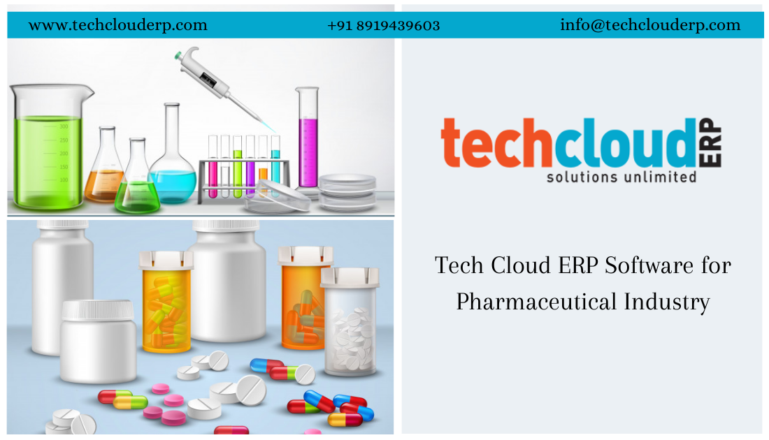 Tech Cloud ERP Software for Pharmaceutical Industry