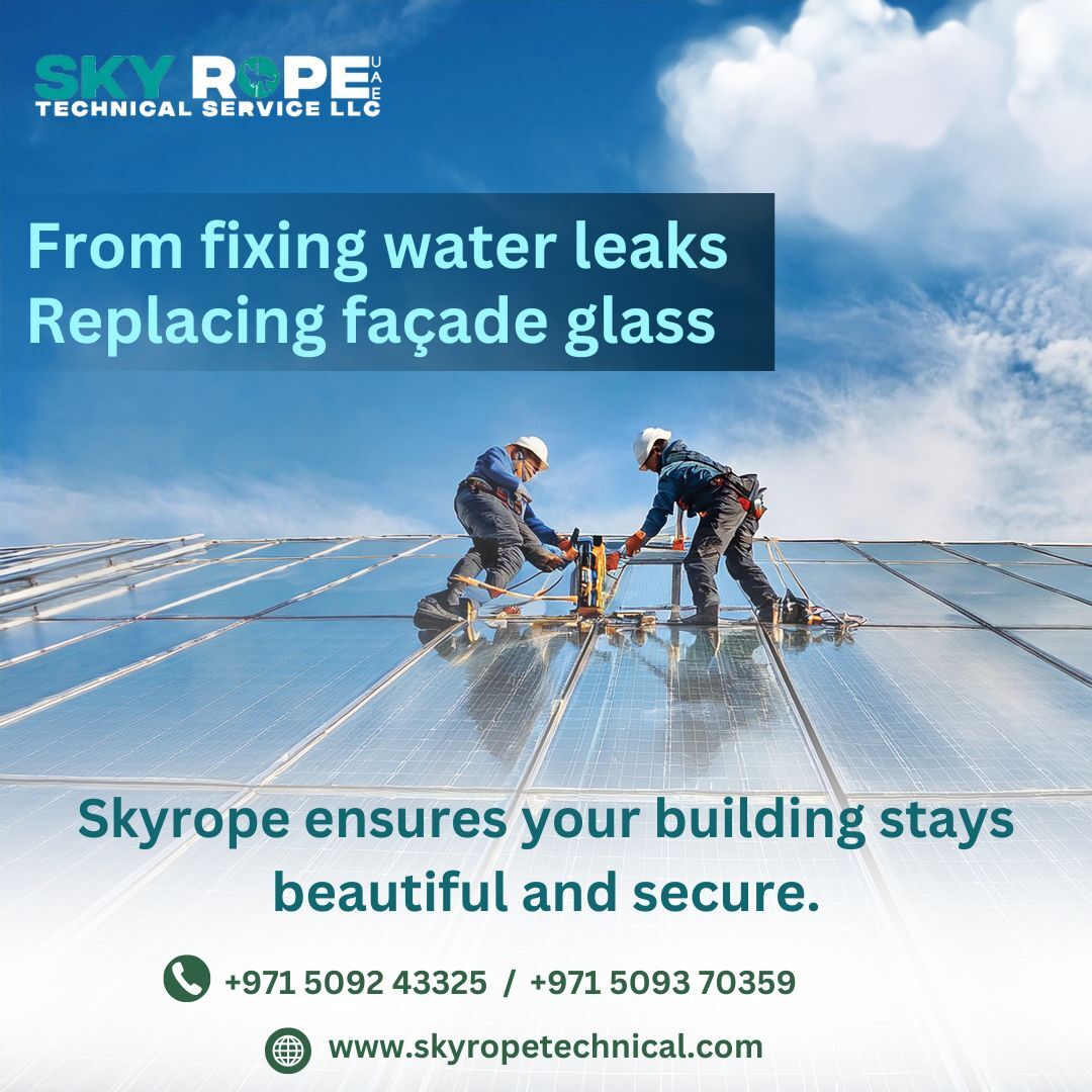 Facade Cleaning and Maintenance Services in Dubai