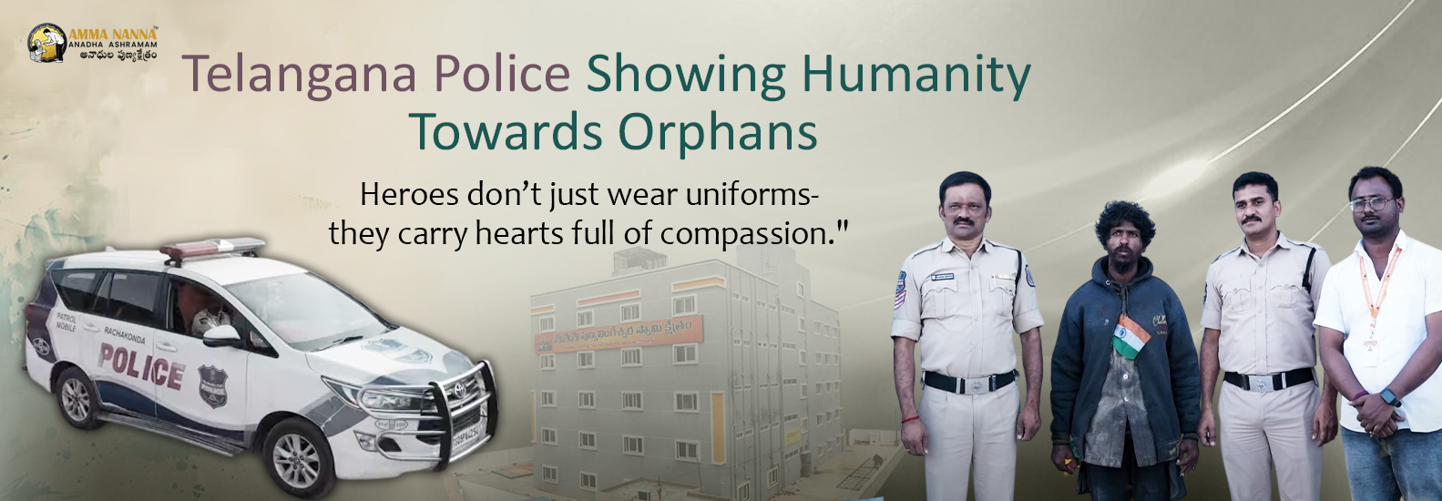 Telangana Police Shows Unwavering Compassion for Orphans