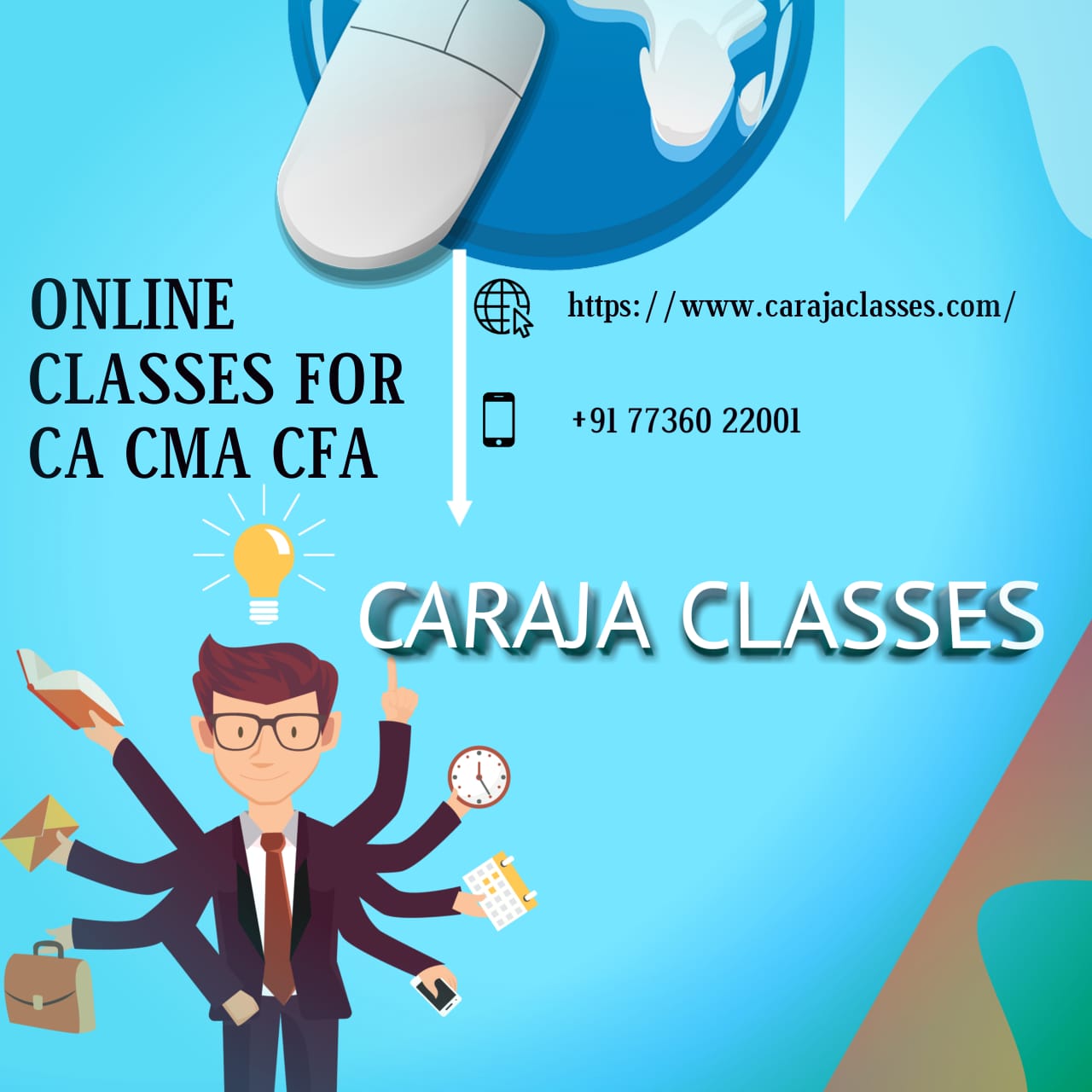 Best online coaching classes for CA,CMA,CFA in India