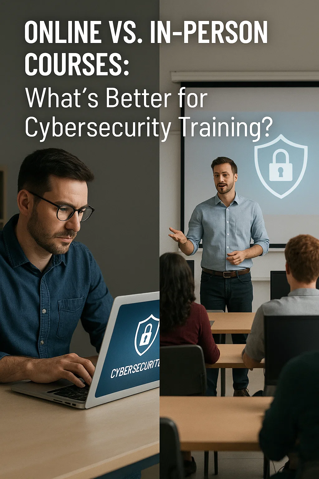 Online vs In-Person Courses: What’s Better for Cybersecurity Training? 