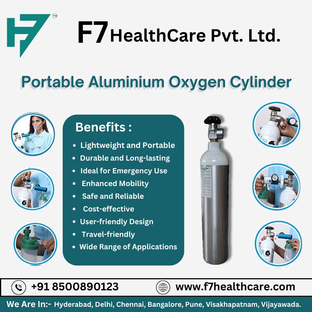 Explore the Benefits of Portable Aluminium Oxygen Cylinder