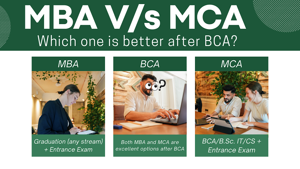 MBA बनाम MCA: BCA के बाद बेहतर विकल्प कौन सा है?