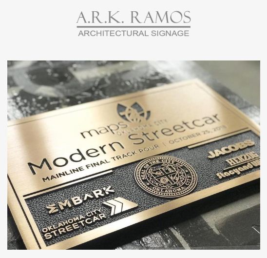 Stainless Steel Cast Letters