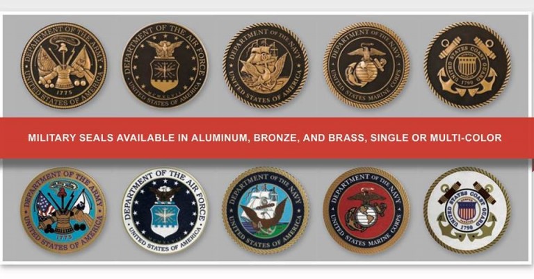 Cast and Etched Metal Plaques
