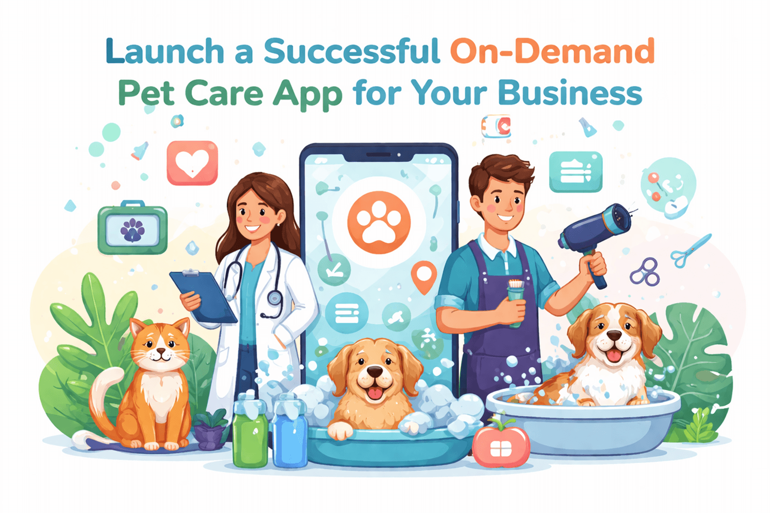 Launch a Successful On-Demand Pet Care App for Your Business
