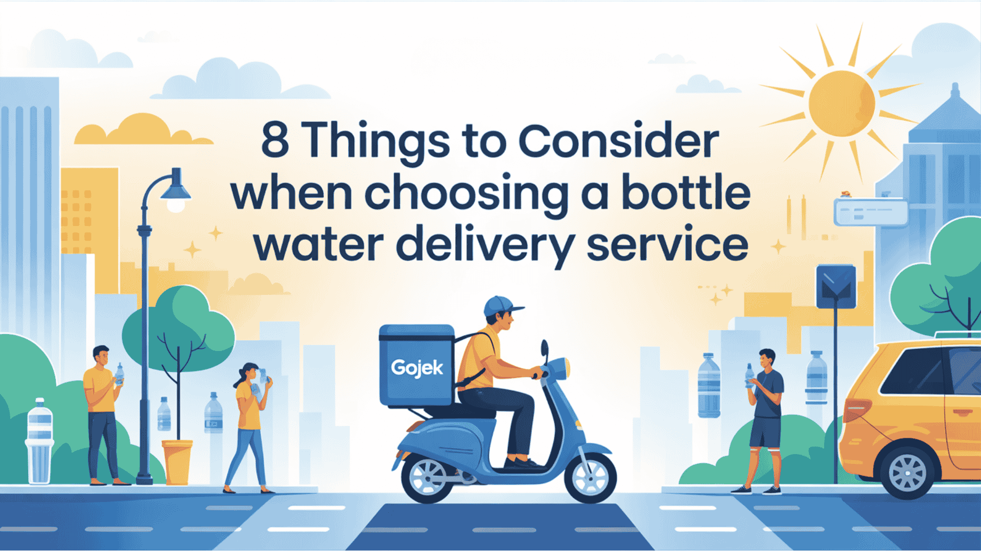 8 Things to Consider When Choosing a Bottle Water Delivery Service
