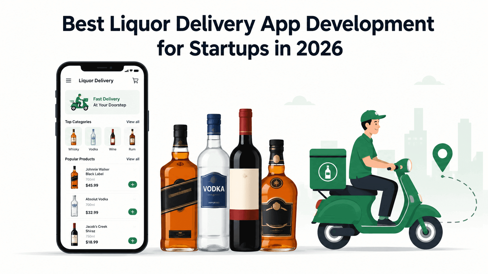 Best Liquor Delivery App Development for Startups in 2026 