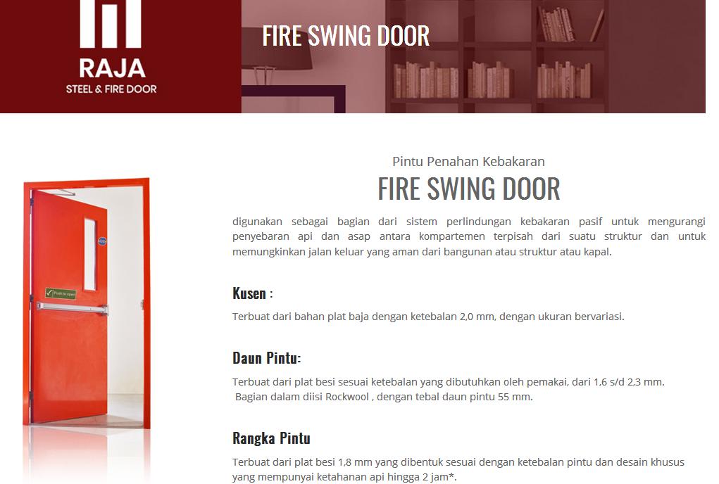 PT. KING STEEL DOOR Steel Door