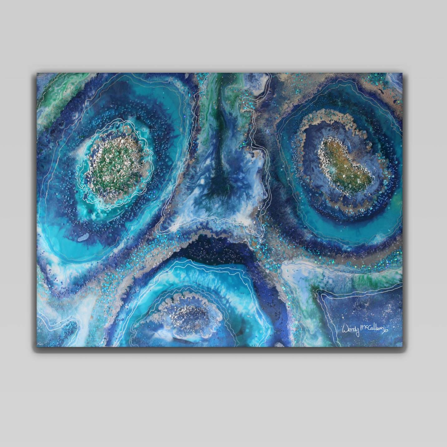 Archipelago Canvas Wall Art - Splendour