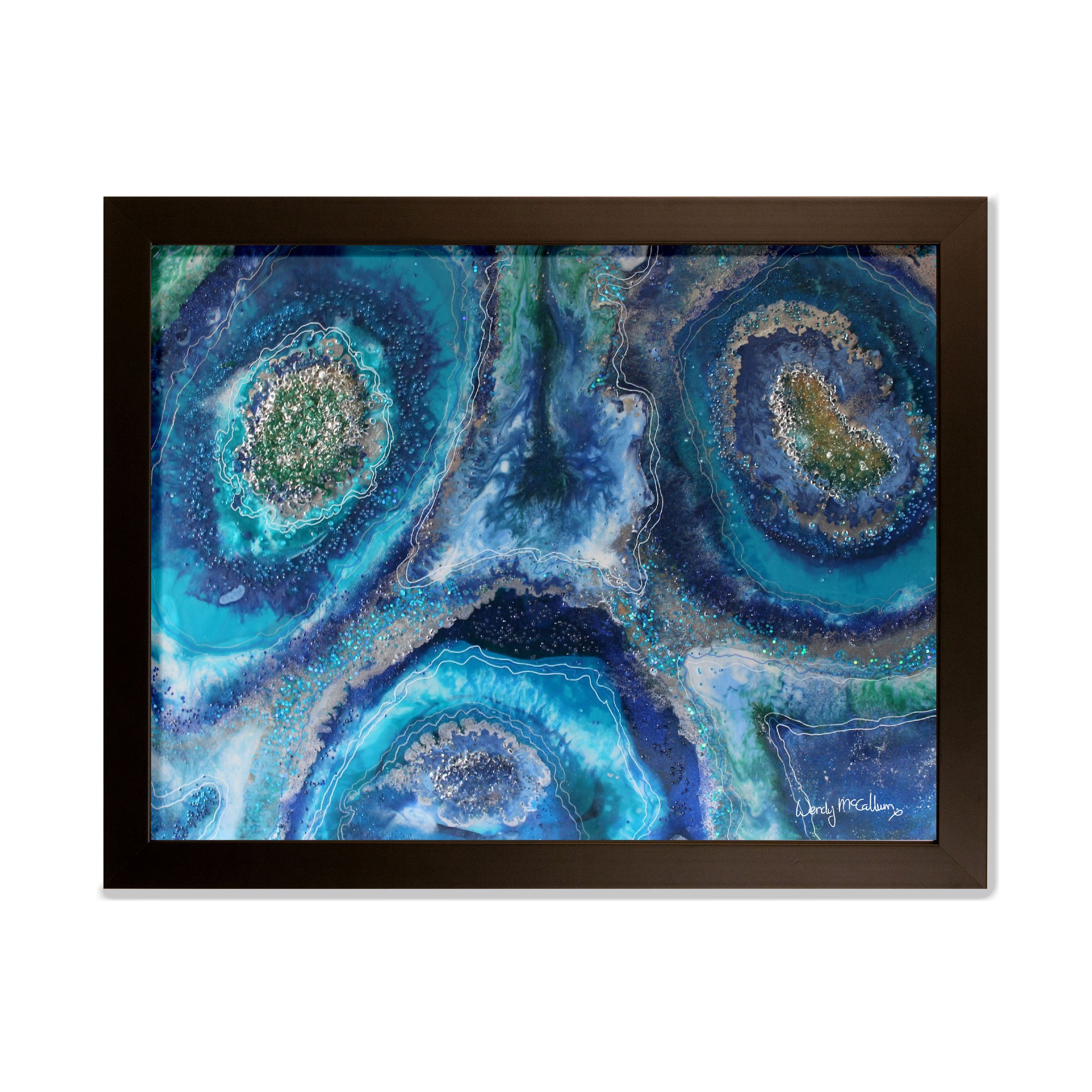 Archipelago Framed Print - Splendour