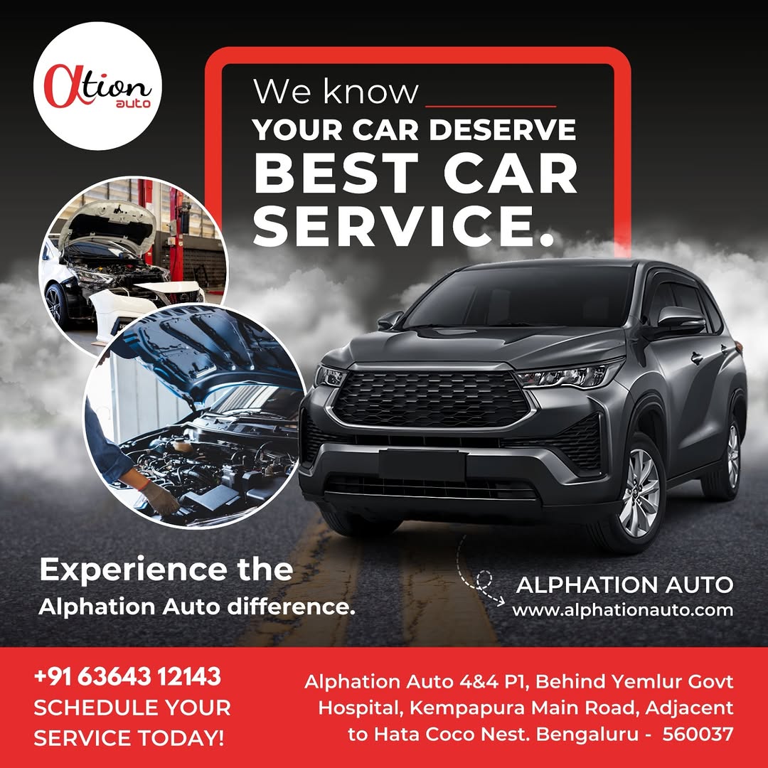 Alphation Auto – Your Trusted Car Service Center in Bangalore for a Hassle-Free Driving Experience
