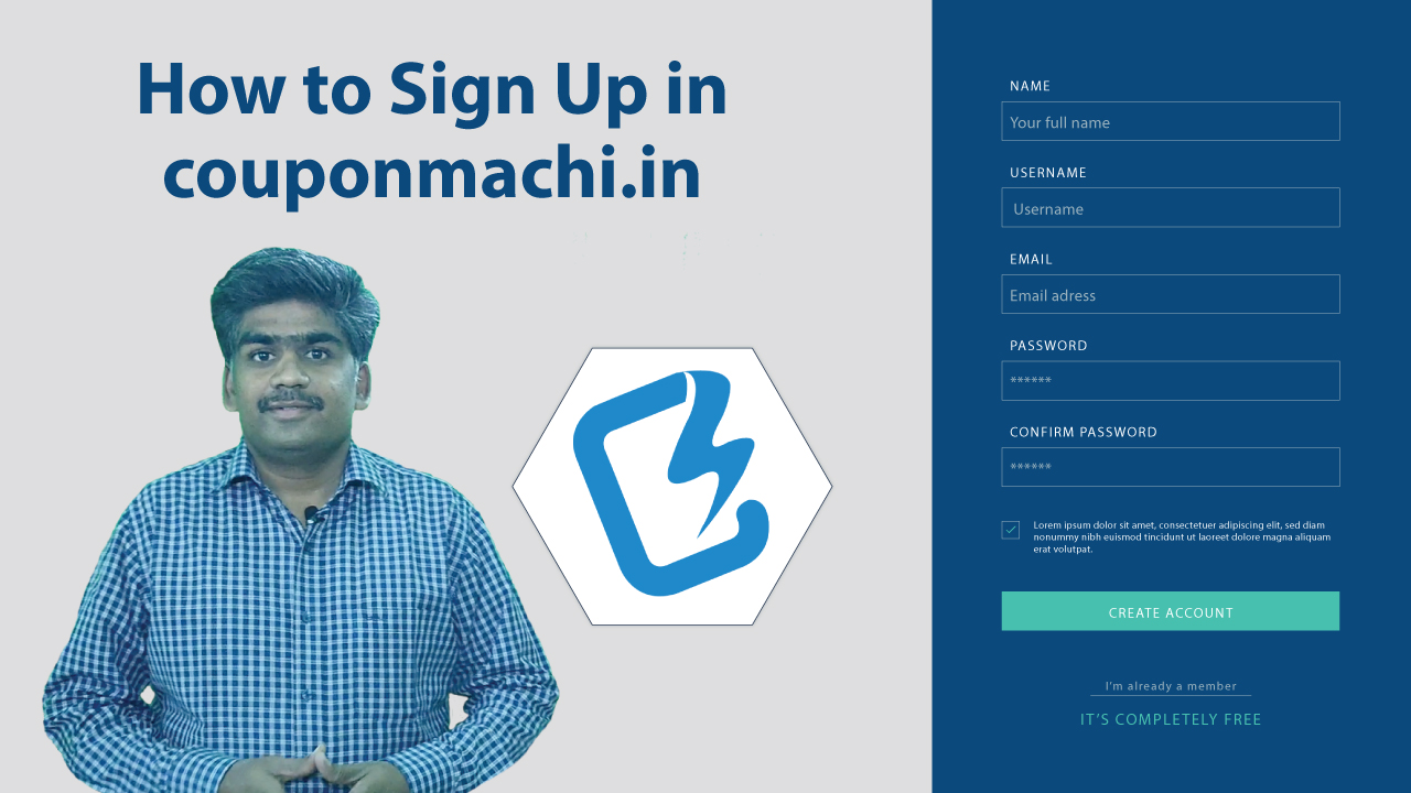 How to Sign Up and Use Coupon Machi Site