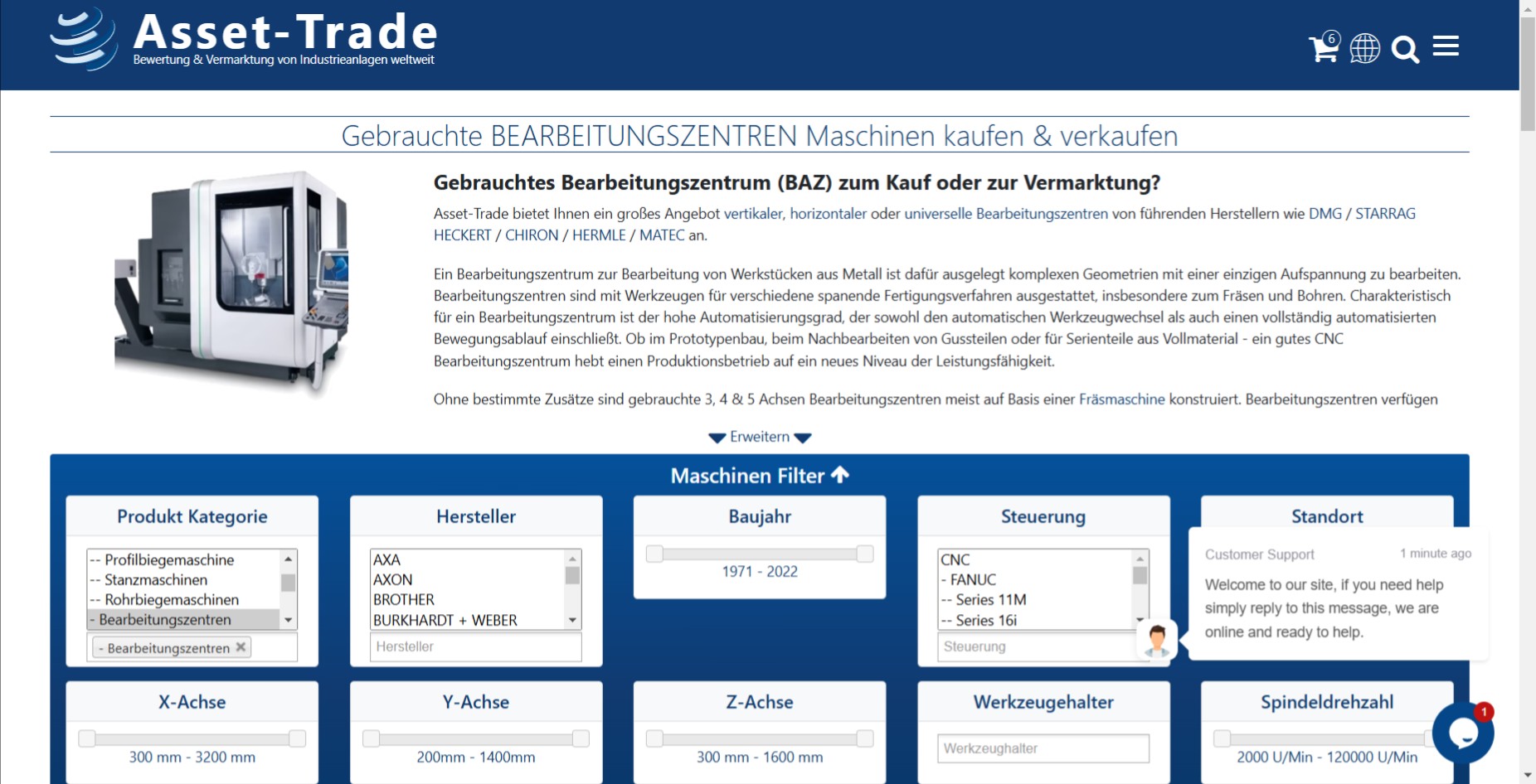 Gebrauchte Maschinen: Eine kosteneffiziente Lösung für Ihre Produktion