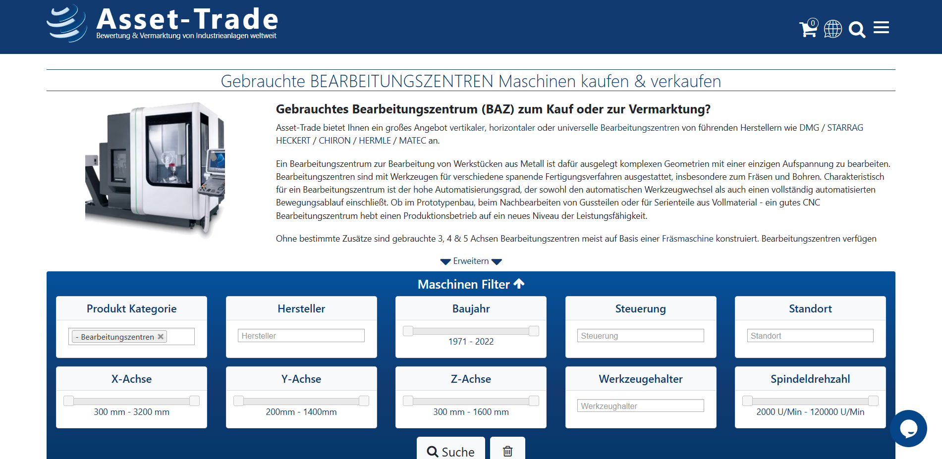 Gebrauchte Fräsmaschinen: Eine wirtschaftliche Alternative für die Industrie