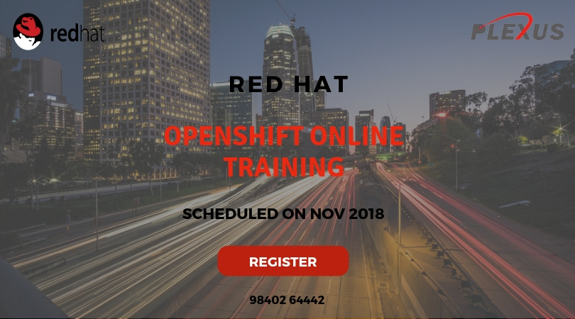 Online #Openshift Training powered by Plexus Networks