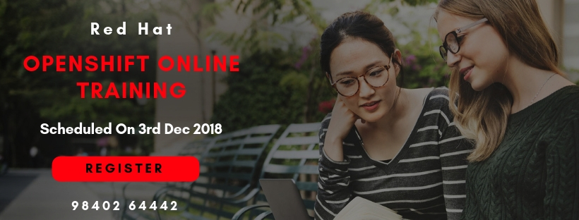 Red hat OPENSHIFT Online Training