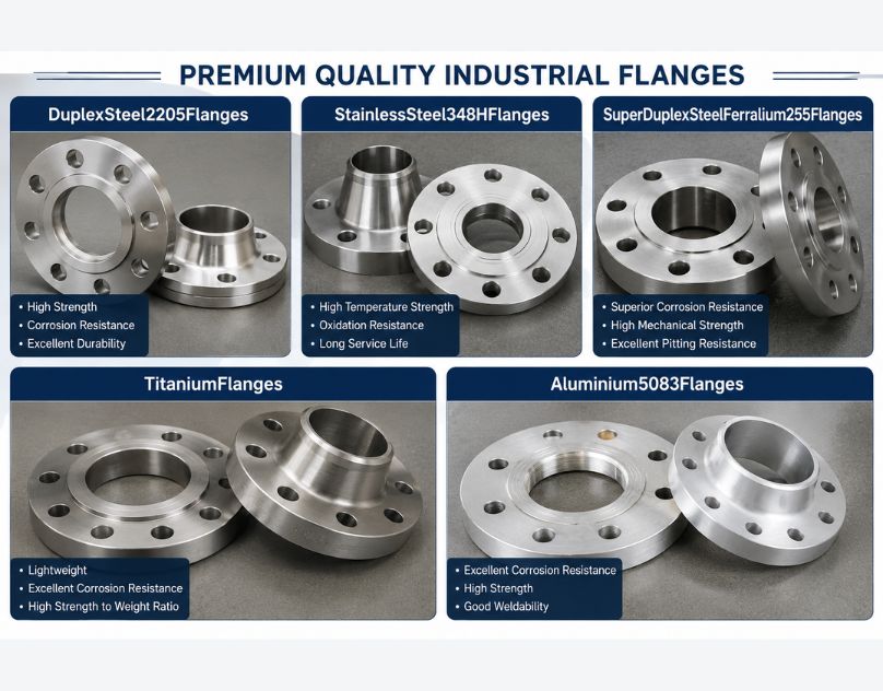 Top Industrial Flange Materials for High-Temperature Applications