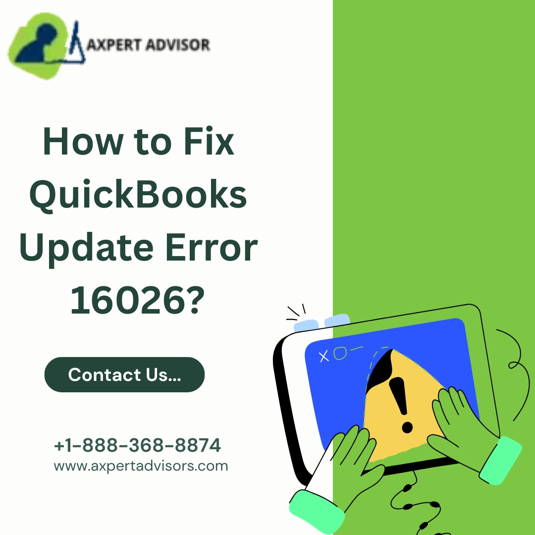 QuickBooks Error 16026: How to Resolve It Easily