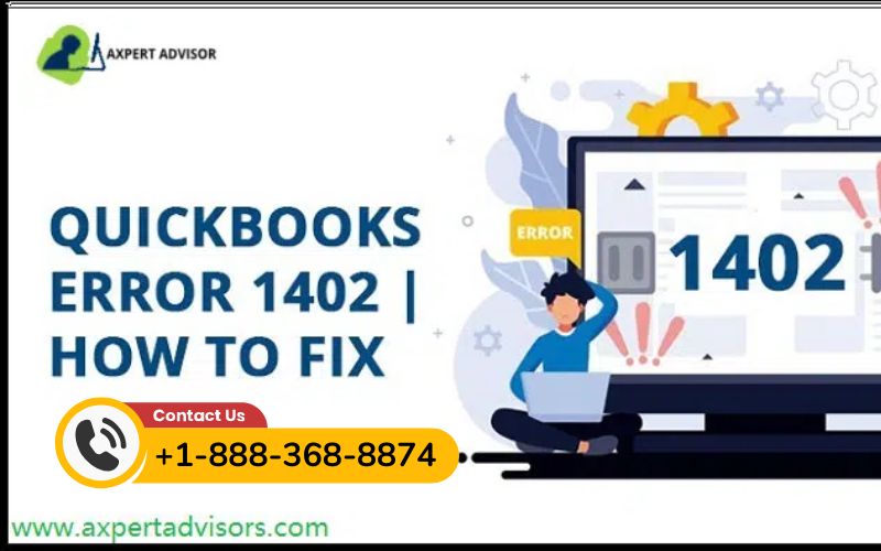 How to Resolve QuickBooks Install Error 1402?