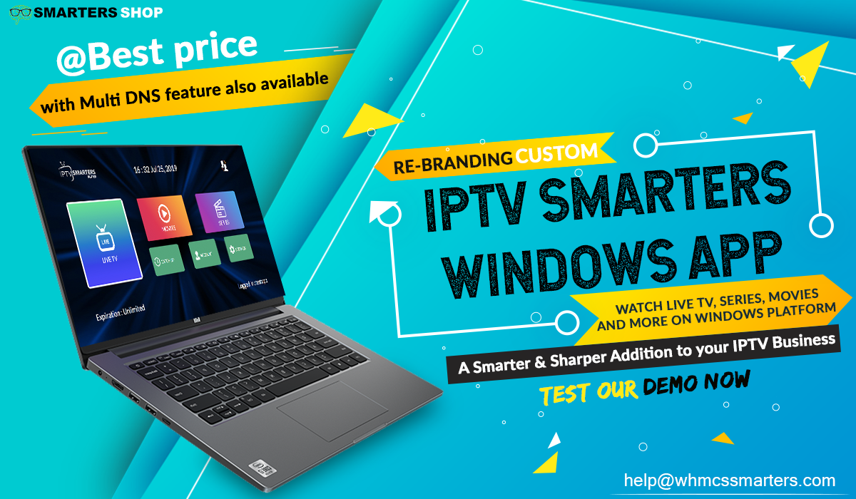 GET CUSTOM IPTV WINDOWS APP