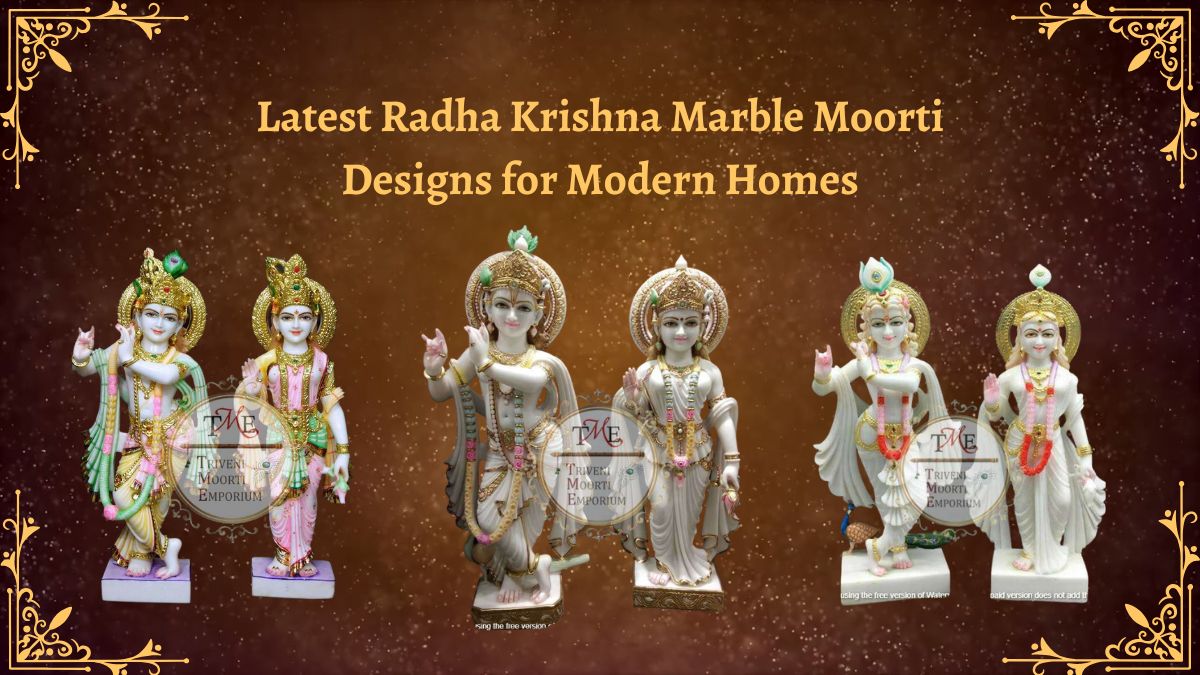 Latest Radha Krishna Marble Moorti Designs for Modern Homes