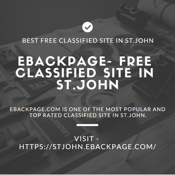 Ebackpage- Free Classified Site in St.John