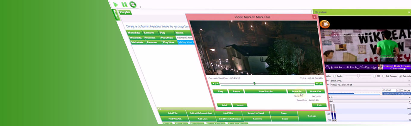 Cable TV Software for Playout & Broadcast Automation