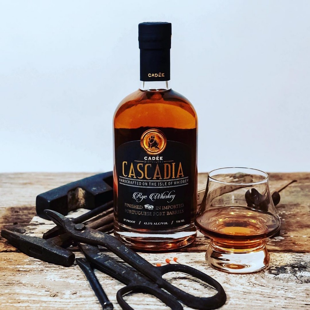 Fabulous Cascadia Rye Whiskey at Cadée Distillery